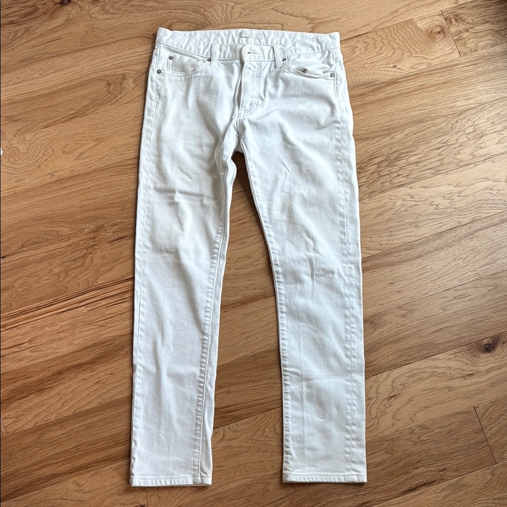 Men's White Jeans